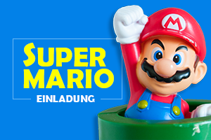 Super Mario Einladungskarten – free Printable